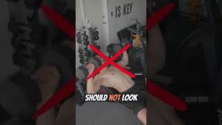 Incline Chest Press Mistake (STOP DOING THIS!) ❌ #shorts