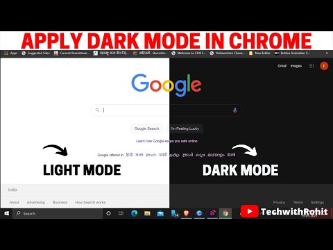 How to Apply Dark Mode in Chrome 🌚 Dark Mode Lover 🌚