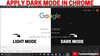 How to Apply Dark Mode in Chrome 🌚 Dark Mode Lover 🌚