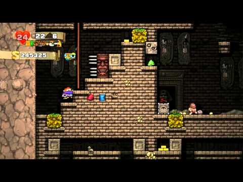 Spelunky Madness - Zero Delay Plasma Cannon