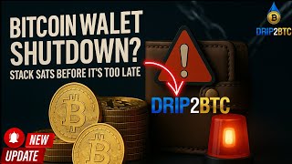 bitcoin news - BTC Wallet Shutdown?! Stack Sats Before It’s Too Late 🚨