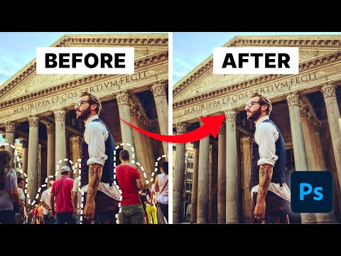 Remove People and Objects from Photos with Photoshop Generative Fill