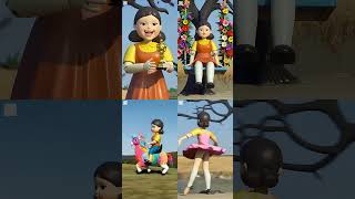 Cute doll 👍 9 #shorts #funny #squidgame #squidgame2 #squidgameplot  #shortsviral #squidgame3