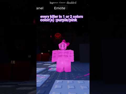 every purple/pink killer i like #roblox #forsaken