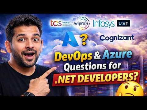 DevOps & Azure Interview Questions for .NET Developers | Asked in TCS, Wipro, Infosys