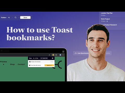 How to use Toast bookmarks?