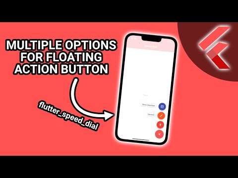 Flutter Tutorial - Advanced Floating Action Button (flutter_speed_dial) #Flutter #AppDevelopment