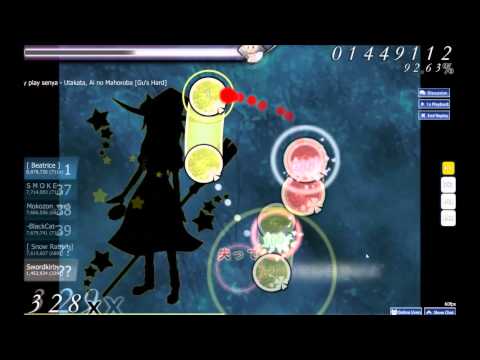 [osu!] Utakata, Ai no Mahoroba - Senya
