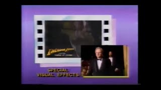 57th Oscars Best Visual Effects Category (Indiana Jones and the Temple of Doom Wins)