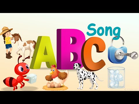 ABC songs - ABC phonics | learn with bee animation