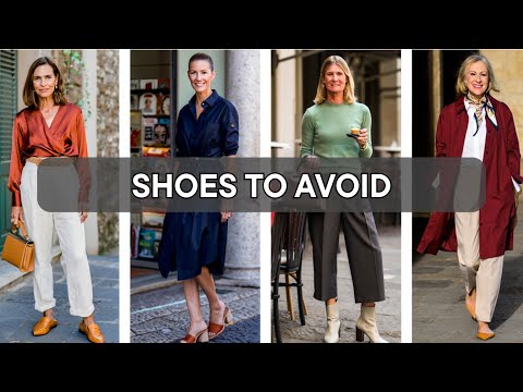10 BIGGEST Shoe Mistakes Women Over 50 Make!