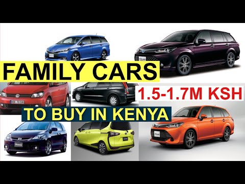 6 Affordable Family cars to buy in Kenya on a budget