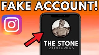 How To Create Fake Instagram Account Without Phone number
