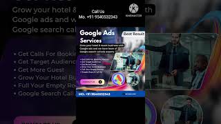 Hotel call ads service / Resort call ads solution / Google ads for hotels