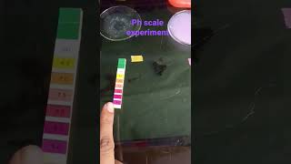 ph scale experiment#shortsvideo #studyknowledge
