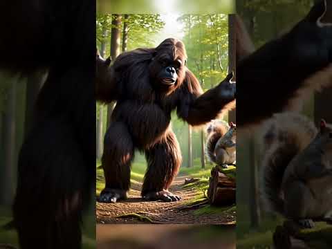 Bigfoot can sing!! 😁 #shorts #ytshorts #bigfoot #viral
