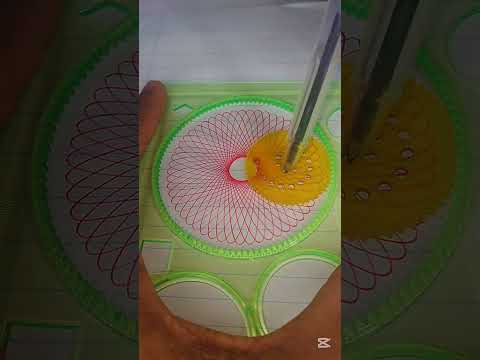 Can you try like this Spirograph? 🙆‍♂️ #spirograph #spirographasmr #shortsdrawing  #drawingforkids