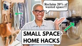 29 Small Space Home Hacks That Reclaim 20% of Wasted Space!