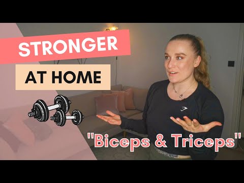 STRONGER AT HOME - Biceps & Triceps workout