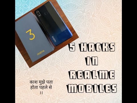 5 hacks in realme mobile!! Know use them properly  ll