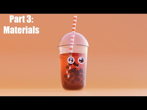 How to make a simple character in Blender - Part 3: Materials
