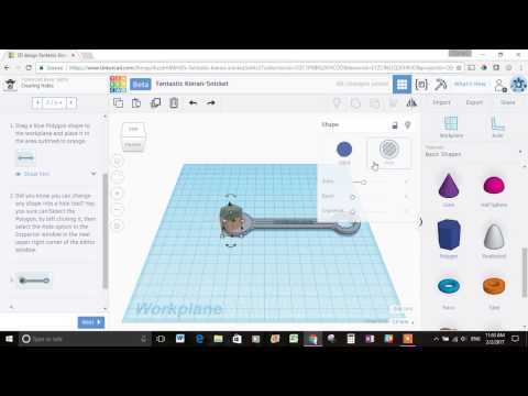 3d Modeling with Tinkercad: Basic Skills Lesson 3