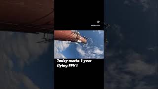 1 year in the game, just getting started. #fpv #drones #fpvfreestyle #fpvpilot