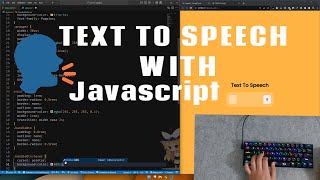 ASMR Coding - JavaScript Text-to-Speech - No Talking