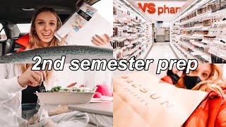 Preparing for Second Semester | school supply shopping, flu shot, trip to the mall, INSANE sale
