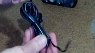 09 Building your Alieneye Mtn Bike light: Power cable, batteries