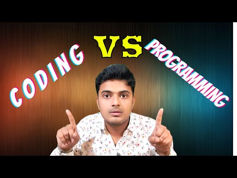 What Is The Difference Between Coding And Programming? | Programming VS Coding | Learn With Vivek