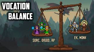 VOCATION BALANCE: Explanation and analysis of what's coming for Tibia.