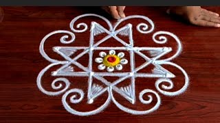 Simple Rangoli Designs 🌷 4+2dots Rangolis 🌷 Easy Muggulu 🌷 Latest Kolams 🌷 Daily Rangolis 🌷 Beautifu