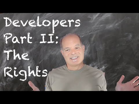 021 Developers Part II The Rights