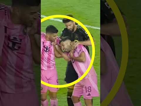 Suarez tried to bite again?!