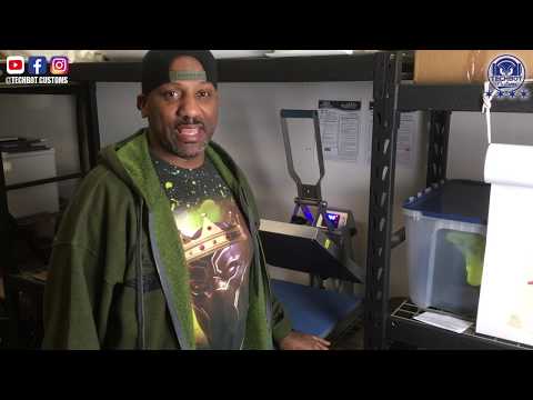 Sublimation on Black t-shirt 100% Cotton? |  CottonSubs TEST PT  1