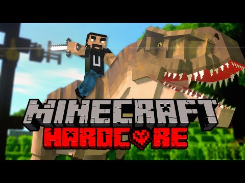 Survive The Longest In Minecraft Jurassic World Hardcore!