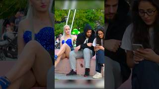 OMG 😱 Crazy girl prank 😂 #funny #comedy