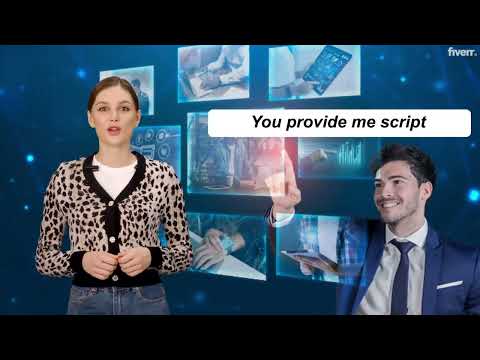 I will create ai spokesperson video with your script