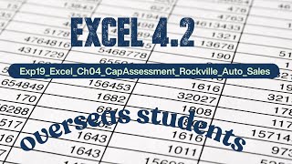 Exp 19 Excel Chapter CapAssessment Rockville Auto Sales
