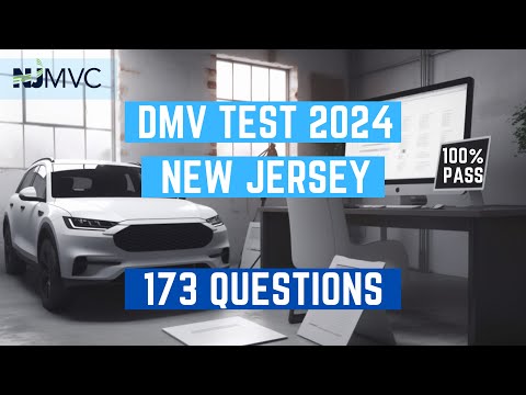New Jersey DMV Written Test | Real Test Questions | 100% Pass Guarantee