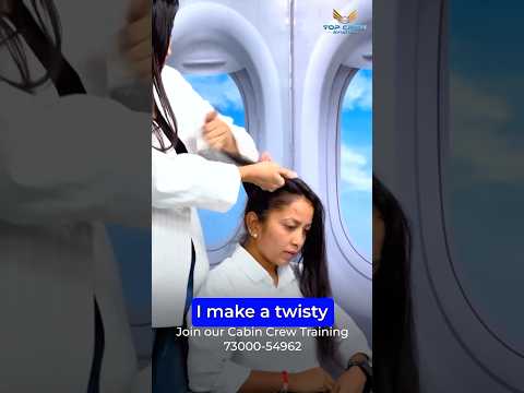 💄 Cabin Crew Training India | Air Hostess Grooming Class 2025 #cabincrewcareer #aviation