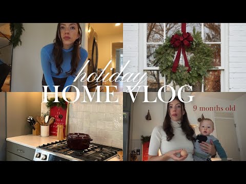 COZY CHRISTMAS MOM VLOG 🎄 decorate with me, black friday shopping & getting in the spirit!