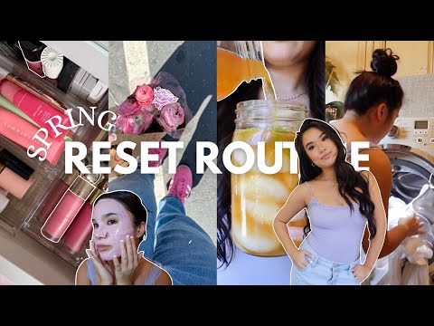 THE ULTIMATE SPRING RESET 🌷 spring cleaning, new makeup routine, clothes, shopping, + more!