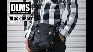 『DLMS 』'Black heart' ショルダーバッグ 製品仕様説明 トレーラーPV!!