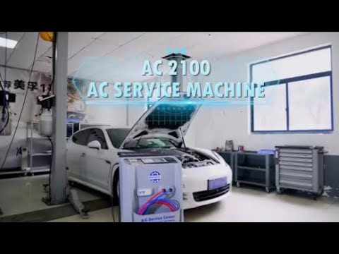 KATOOL Fully Automatic Refrigerant R- 1234yf A/C Recovery Recycle Recharge Machine