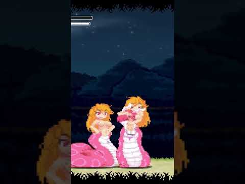 Echidna Wars DX Medusa vore  bunny girl     #medusa #vore#bunnygirl