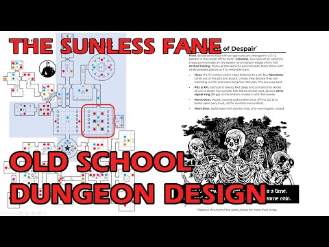 Dungeon Analysis: Sunless Fane (My Own Work)