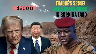 🌍 Traoré’ $200 Billion Mega Road Project in Burkina Faso | Africa’ Infrastructure Revolution#africa