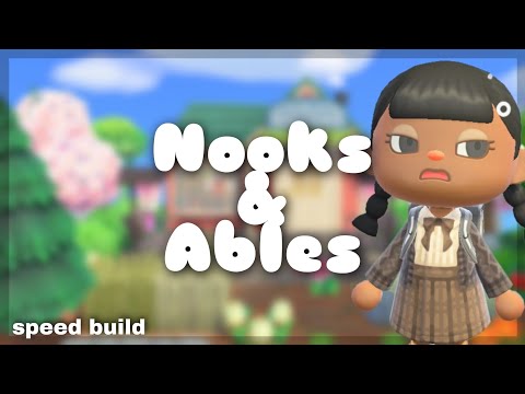 Rural Japanese Shopping District 🌾| speed build | ACNH